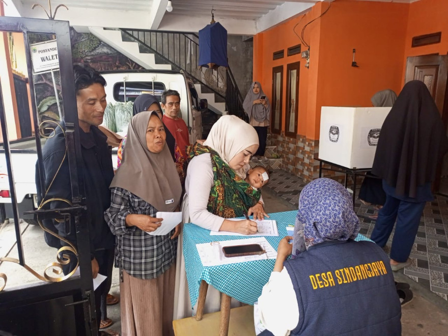 Pemilihan RW RT Serentak di Desa Sindangjaya